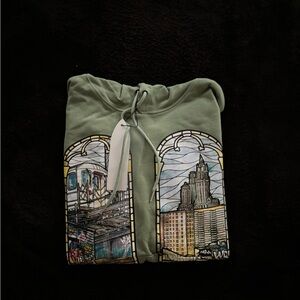 Who Decides War Politics As Usual Hoodie Green Size Medium